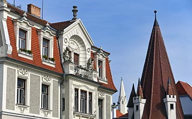 Buildings in Krems, Austria
